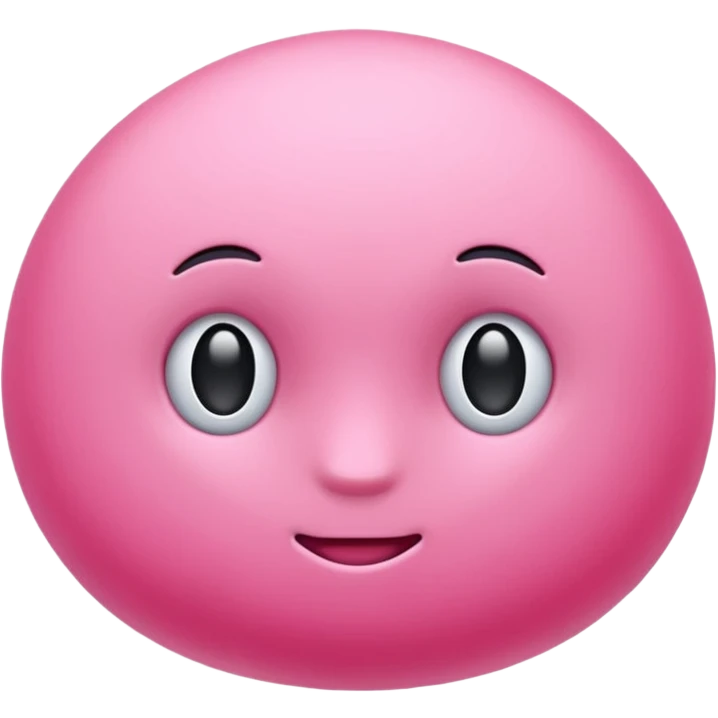 Pink emoji