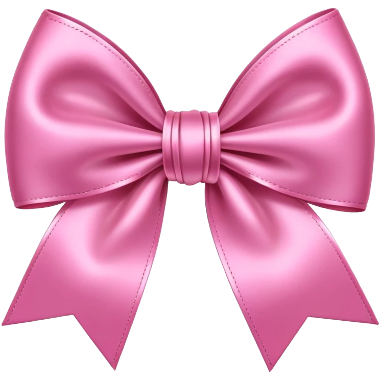 pink bow  emoji