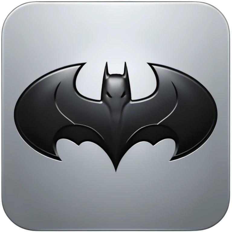 Batman logo emoji