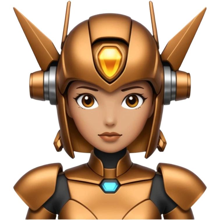mecha woman emoji