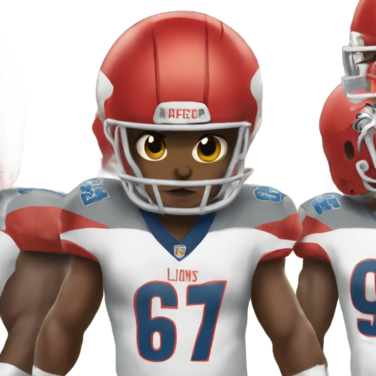 lions players  emoji