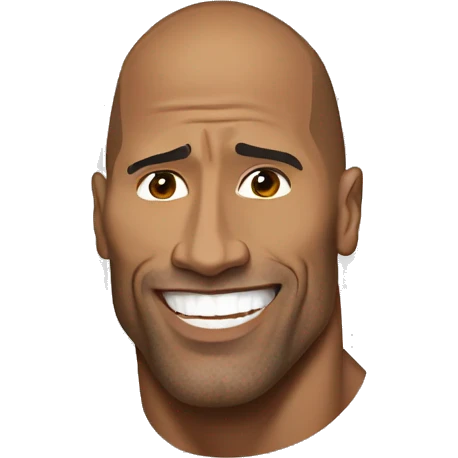 dwayne johnson  emoji