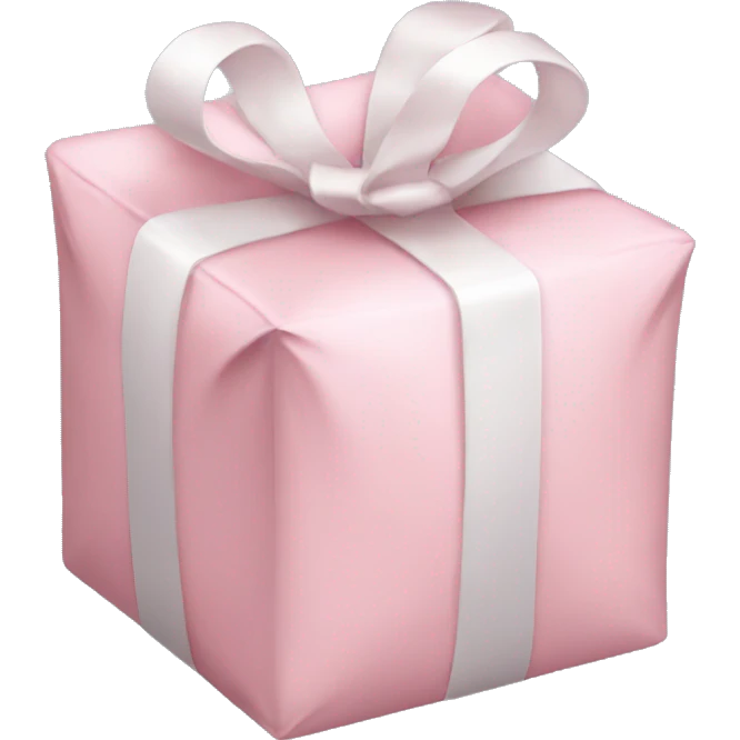 light pink package emoji