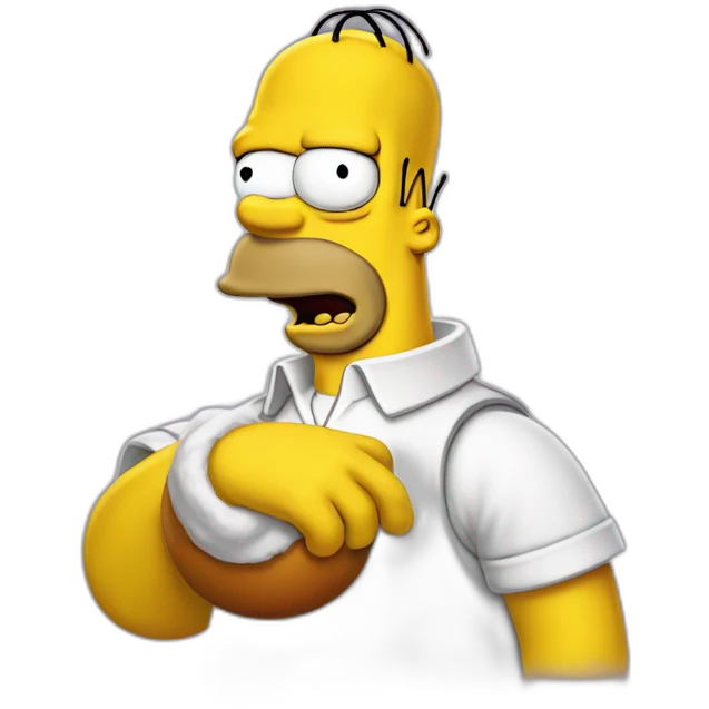 Homer Simpsons emoji