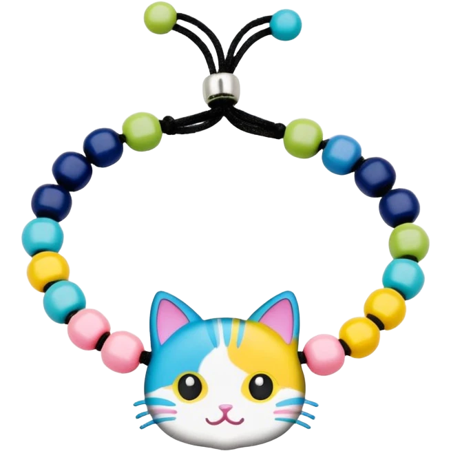 Kawaii decora Cat bracelet emoji