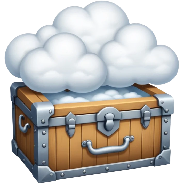cloud chest emoji