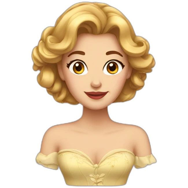 Belle femme emoji