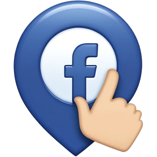 original Facebook blue verification tick emoji