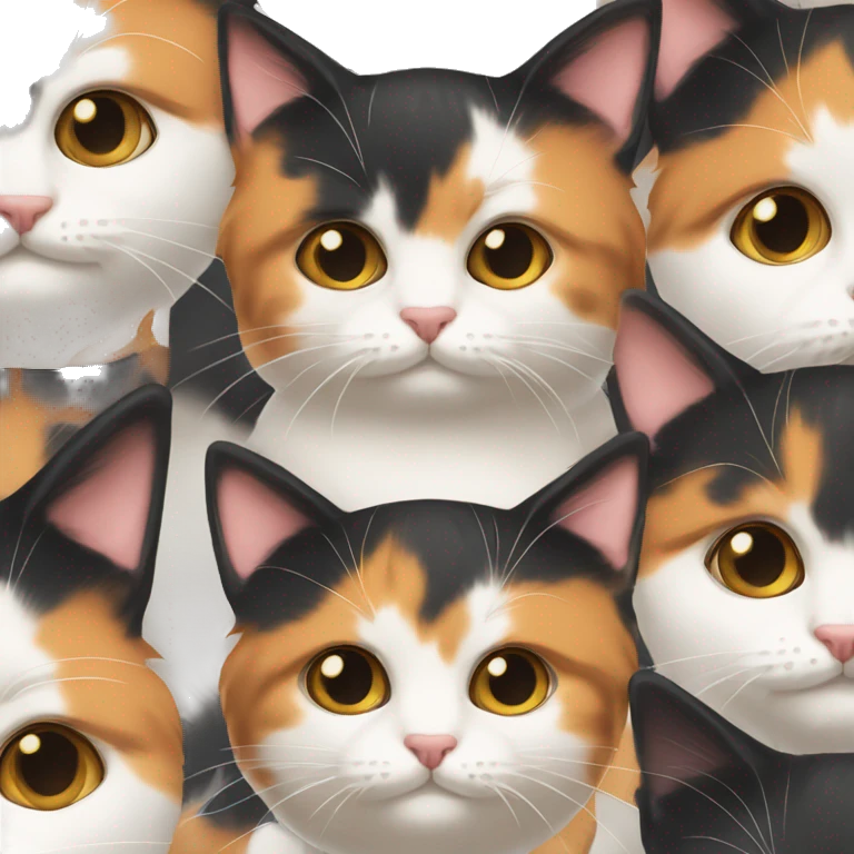 Calico cat emoji