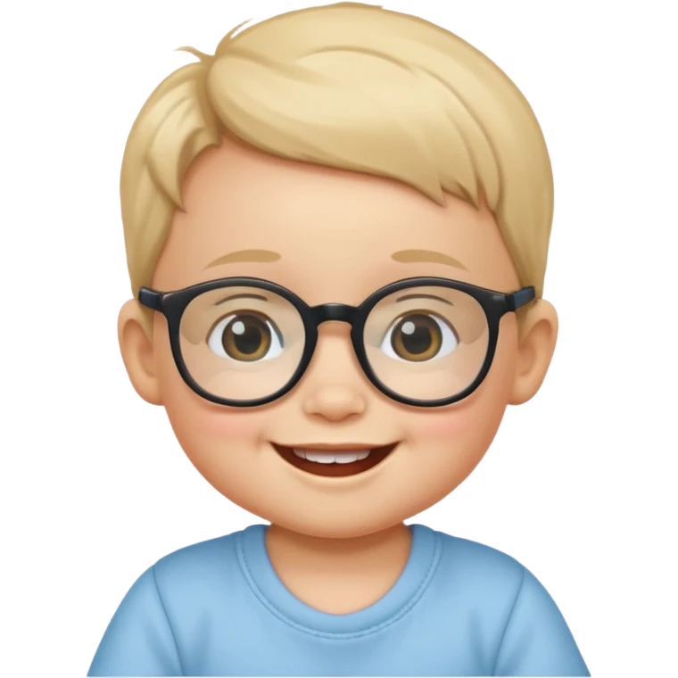 glasses baby emoji