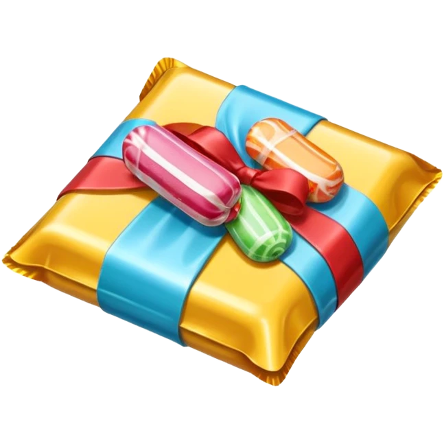 retro candy wrapped  individual  emoji