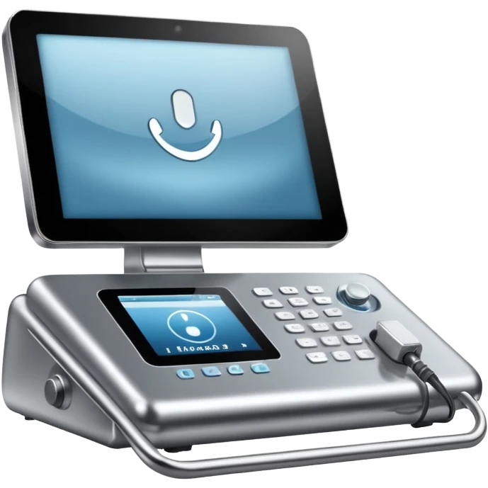 large expensive ultrasound machine emoji