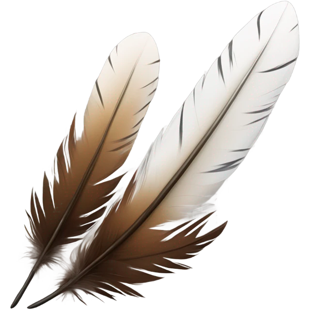 real eagle feather emoji