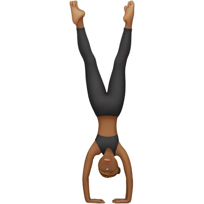 handstand woman emoji