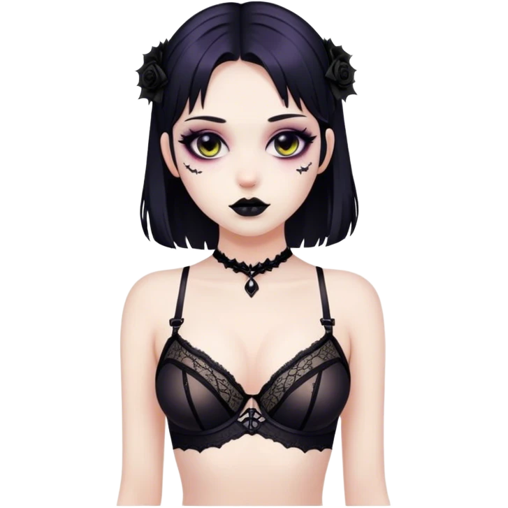 gothic lingerie  emoji