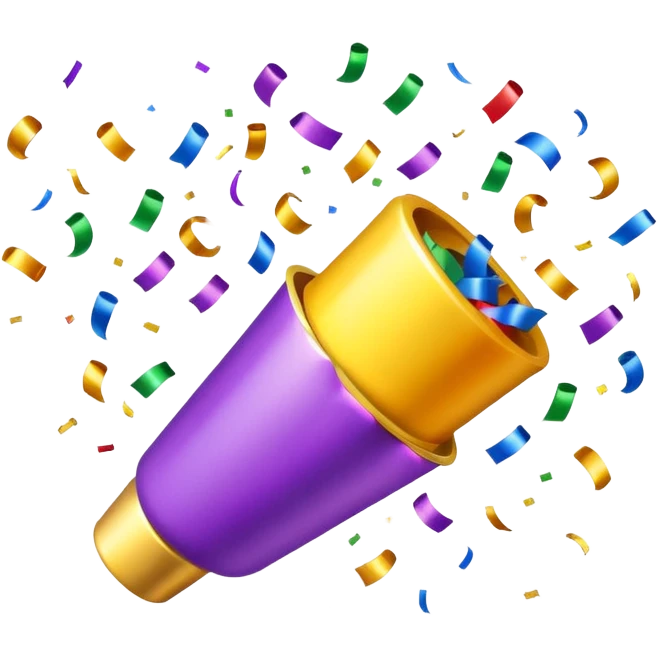 party popper     emoji