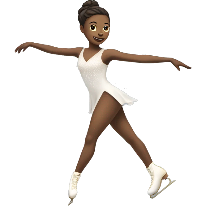 Figure skater  emoji