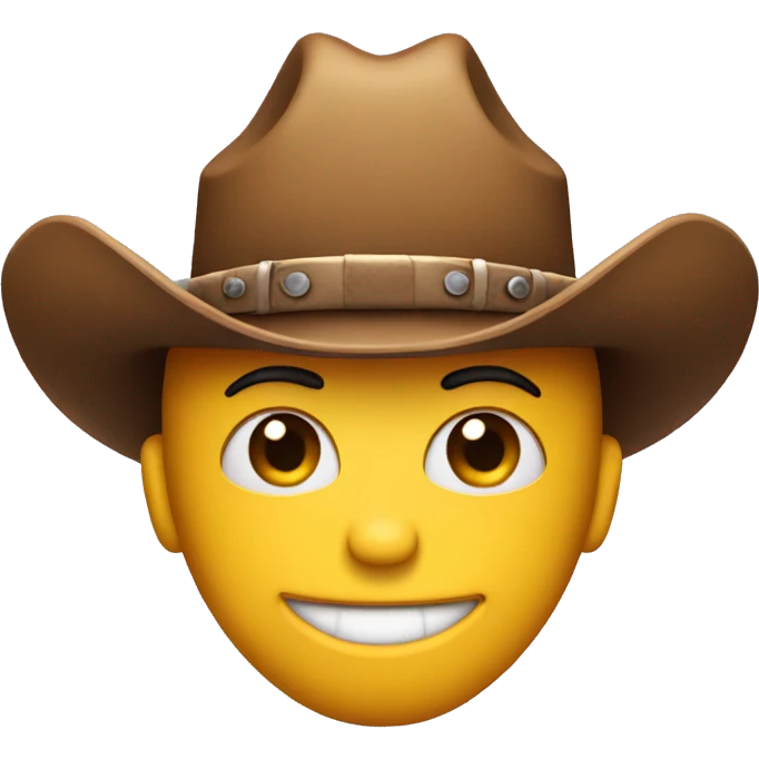 Heart with a cowboy hat emoji