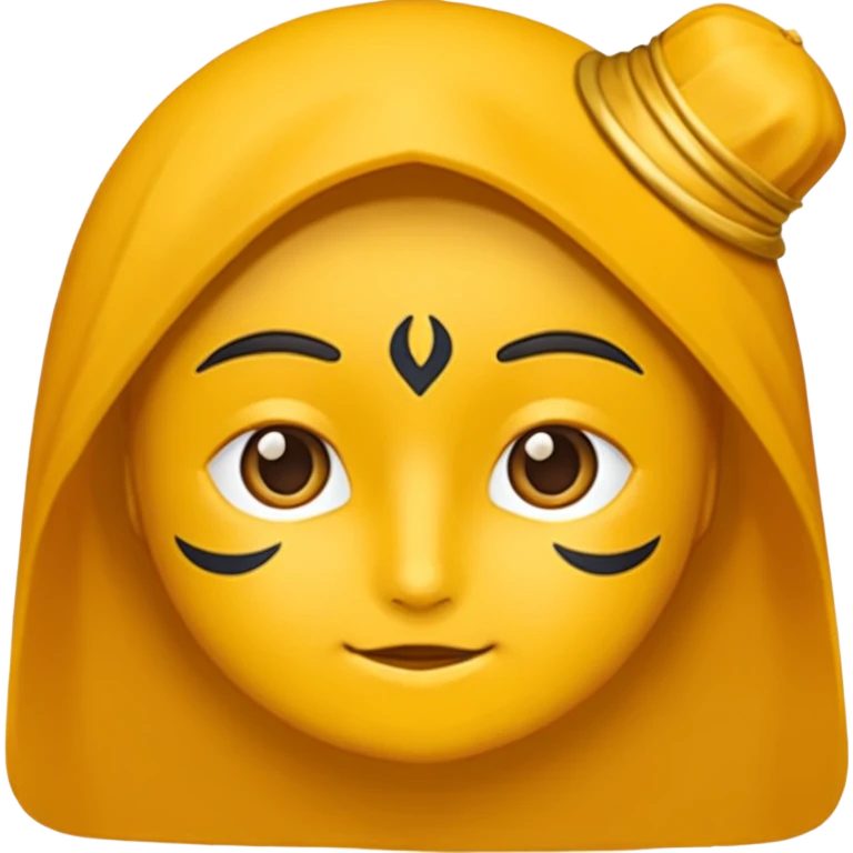 یک دختر با لباس افغانی زیبا emoji