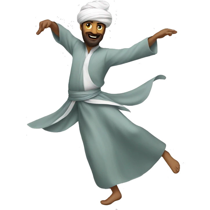 Modern sufi dance emoji