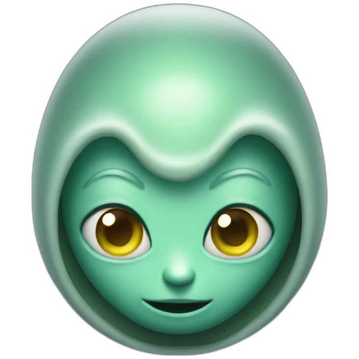 Alien cute emoji