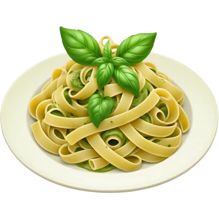 Pesto pasta  emoji