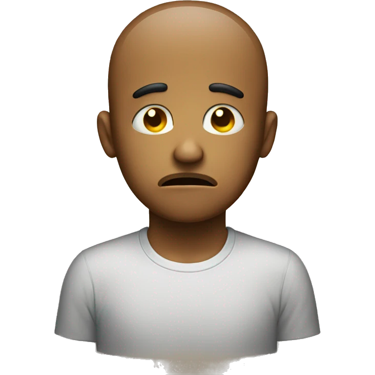Sad face  emoji