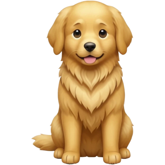 cinematic dog realistic full body emoji avatar emoji