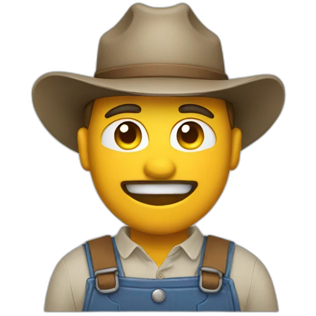 reddit icon as farmer emoji