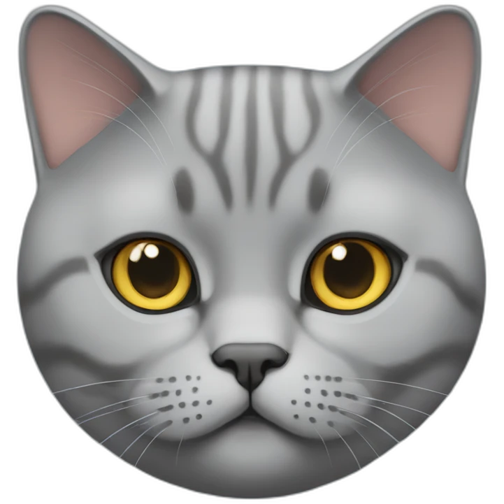 British Shorthair cat emoji