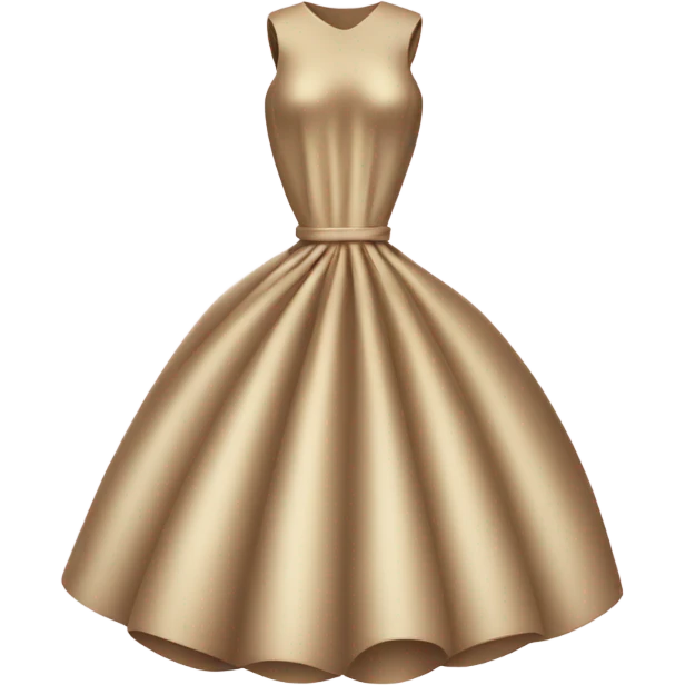Perfume bottle with a dress emoji