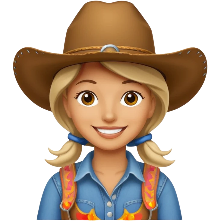 Cow girl  emoji