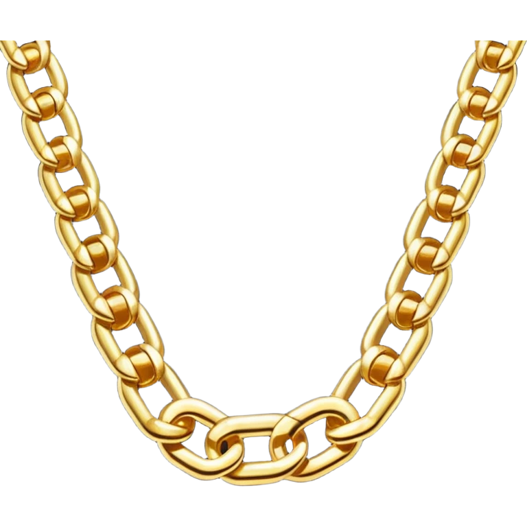 fantasy magic heavenly golden chains low poly emoji