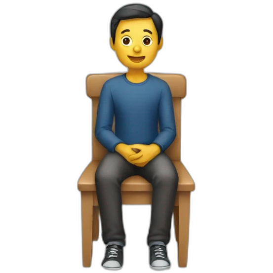 seated-person emoji