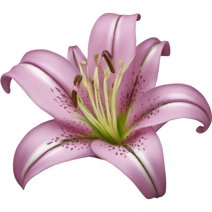 Lily flower emoji