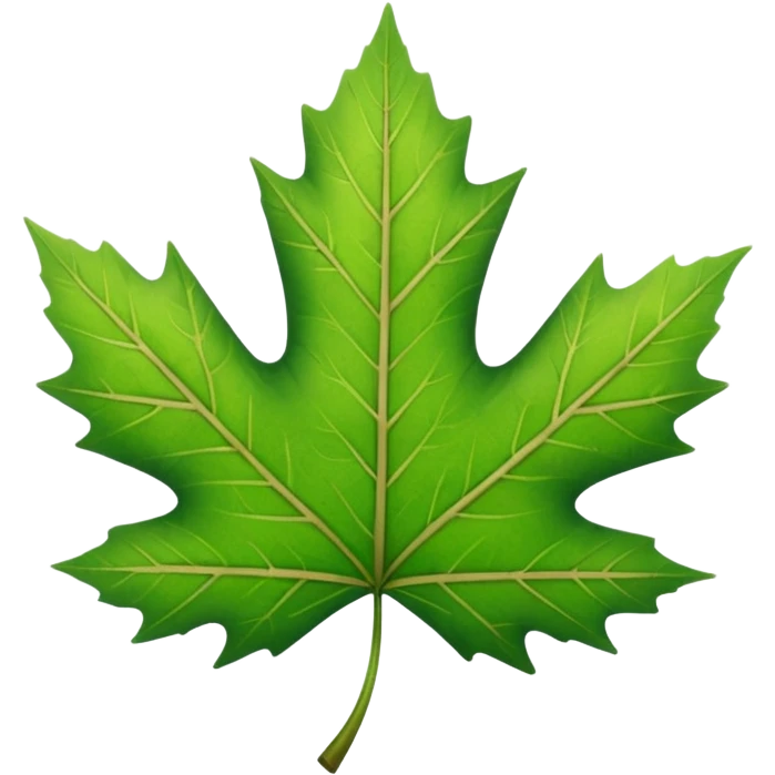 a single leafd emoji