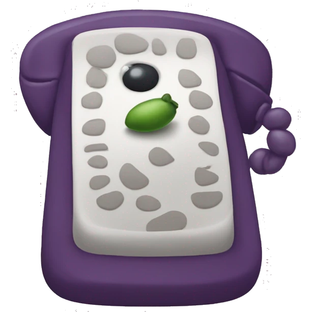 Huckleberry phone emoji