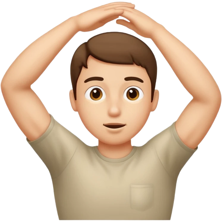 Armpits sniff emoji