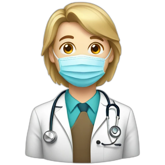 Medical student emoji