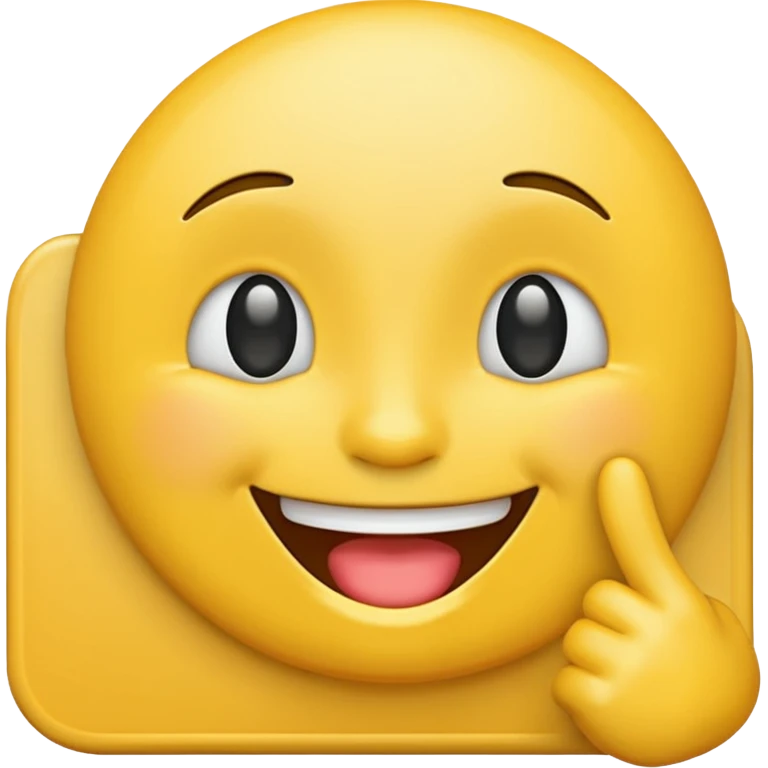 Make me the iPhone FaceTime emoji emoji