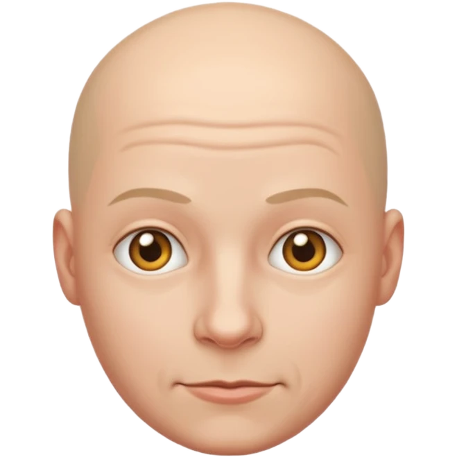 Bald emoji