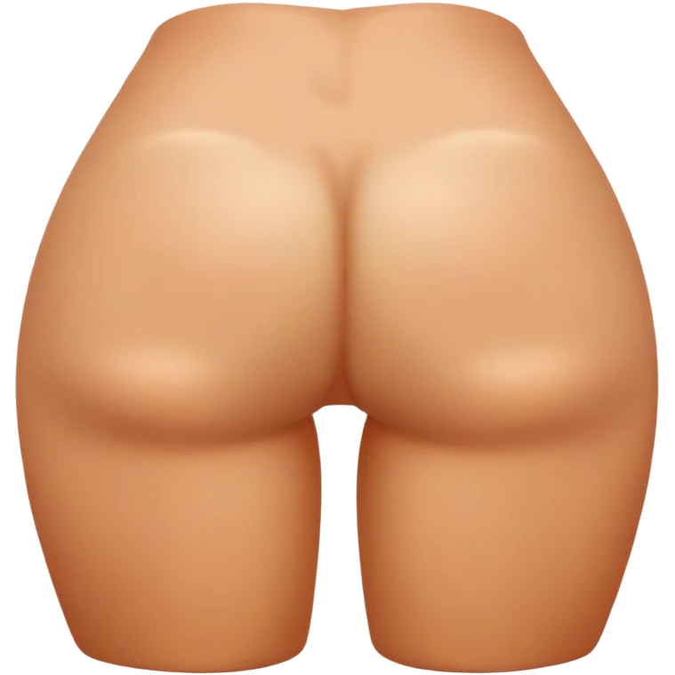 buttocks emoji
