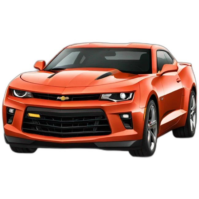 Car Chevrolet camaro  emoji