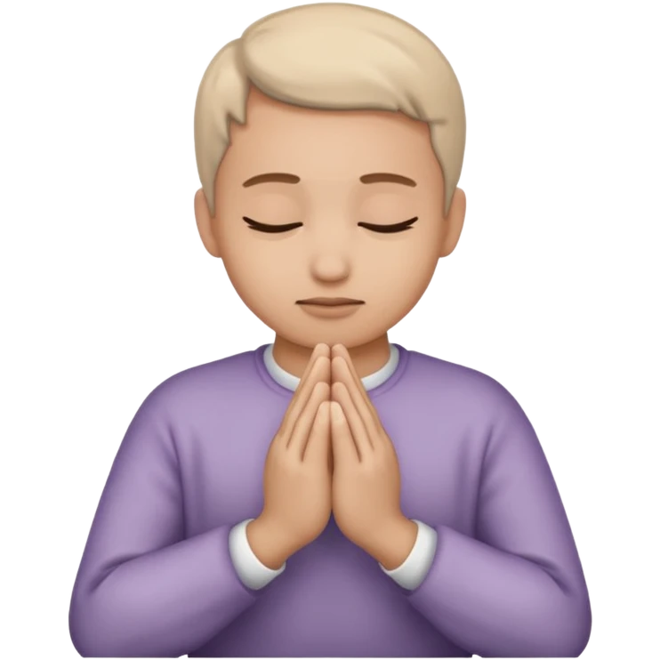 pray hands emoji