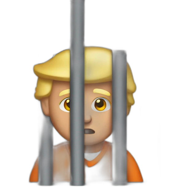 trump-in-jail-cell emoji