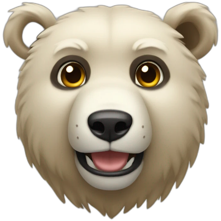 Oso torpe emoji
