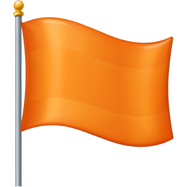 Make emoji use orange flag and 🪯 this emoji emoji