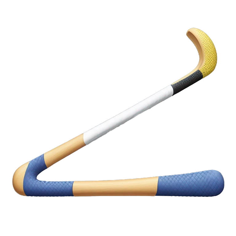 Field Hockey stick emoji