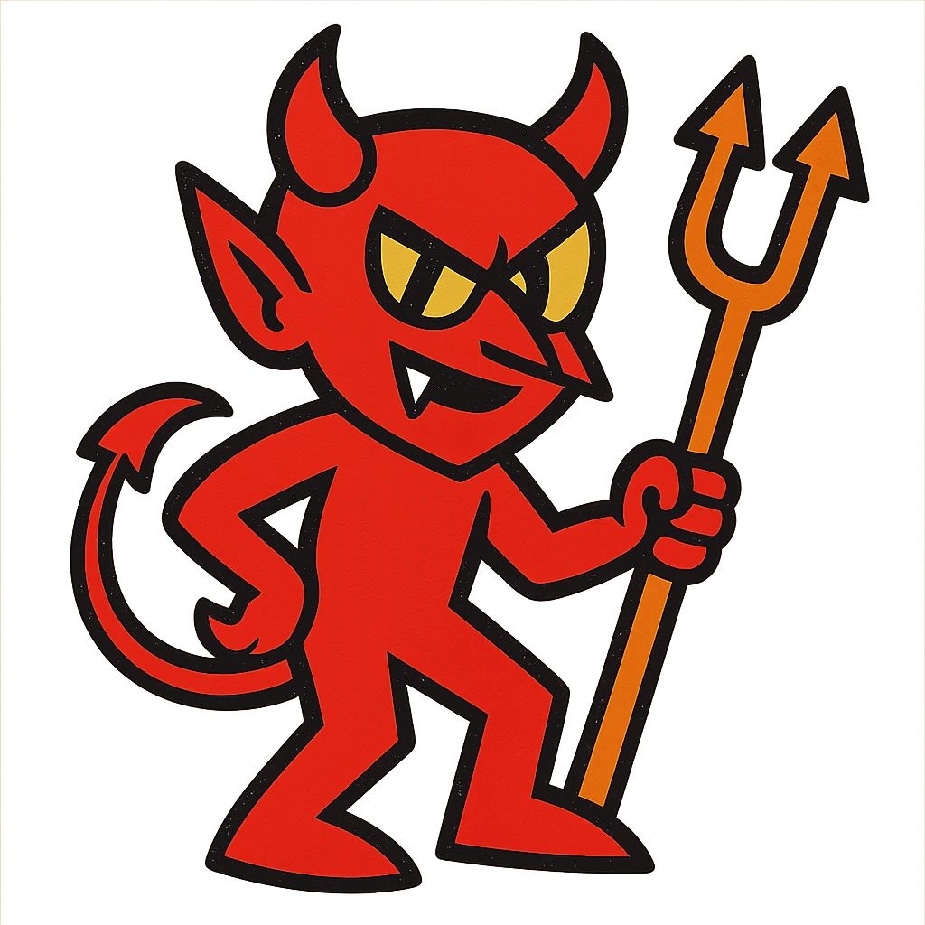el diablito rojo emoji