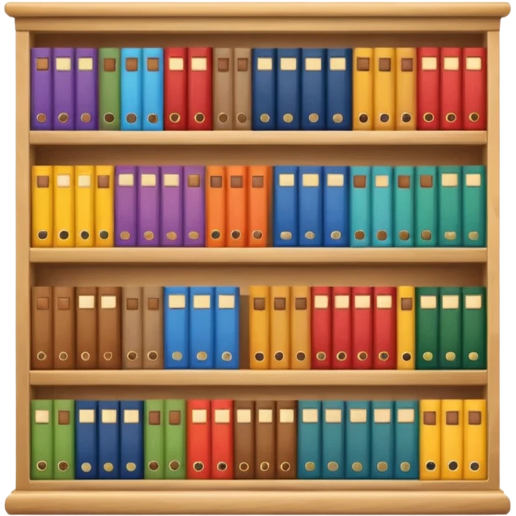 Bookshelf emoji
